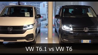 VW Multivan T6 vs T61 [upl. by Yelyab426]