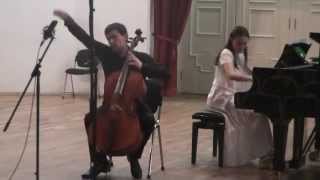 CTessarini Sonata Fdur for cello AntonenkoampSitdikova [upl. by Noraj]