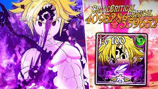 NEW HOLY RELIC ENHANCEMENT ASSAULT MODE MELIODAS SUPER BROKEN STAT BOOST 7DS Grand Cross [upl. by Littman]