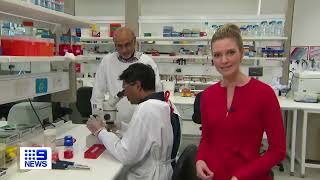 9 News EpsteinBarr Virus vaccine 9 August 2023 [upl. by Nabru]