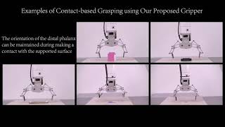 IROS 2019 Video FinalA TwoFinger Underactuated Gripper [upl. by Hazlip]