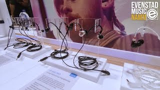 NAMM 2019  Sennheiser IE 40 Pro IE 400 Pro IE 500 Pro [upl. by Llenra]