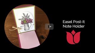 Easel PostIt Note Holder [upl. by Keily]