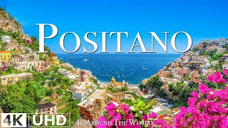 Positano Italy 4K • Scenic Relaxation Film with Peaceful Relaxing Music and Nature Video Ultra HD [upl. by Nodnal]