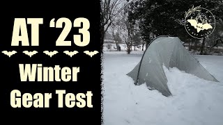 Cold Weather Backpacking Gear Test [upl. by Etselec318]