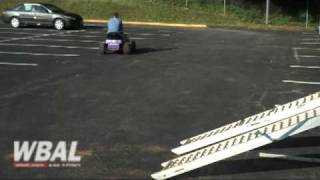 Mower Racing In Maryland [upl. by Kinimod]