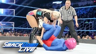 Alexa Bliss vs La Luchadora SmackDown LIVE Dec 20 2016 [upl. by Nyletac389]