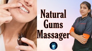 Natural gum massagers  how to do gum massage naturally  dental maestro [upl. by Suki989]