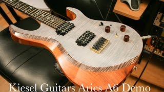 Kiesel Guitars Aries Demo [upl. by Aitnis149]