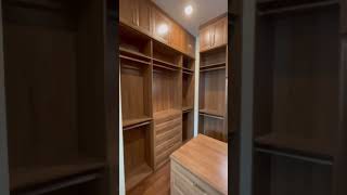 Indulge in Opulence Luxury WalkIn Closet in Local Finish Houston 🌟👑 Luxurious walk in closet with [upl. by Ogilvy439]