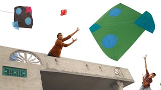 Cutting Kite Vs Hook Kite Catch [upl. by Scharff]