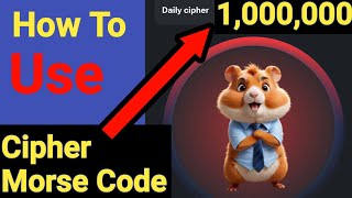 How To Use Daily Cipher Code In Hamster Kombat [upl. by Nowahs]