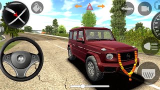 Modified Mercedes GWagon Driving  Indian Cars Simulator 3D  Gadi Wala Game  Mercedes GWagon [upl. by Arted]