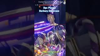 Scaramouche boss Vs DPS Barbara hoyocreators scaramouche genshin genshinimpact [upl. by Yrokcaz]