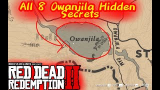 All 8 Owanjila Hidden Secrets in 7 Minutes rdr2 arthurmorgan redditstories [upl. by Notgnillew]