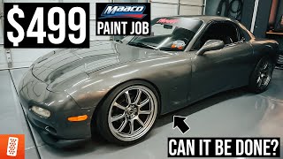 TURNING A 499 MAACO PAINT JOB INTO A 3000 PAINT JOB for under 100 [upl. by Kilgore]