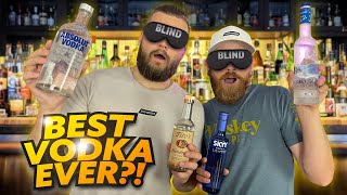 Ranking The Most Popular Vodkas BLIND [upl. by Lavoie]