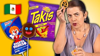 Mexican Moms Rank Mexican Snacks [upl. by Enerod]