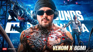 VENOM x BGMI FIRST LOOK IN HDR 😱💥 BGMI LIVE ON 2K GRAPHICS [upl. by Ahsin]