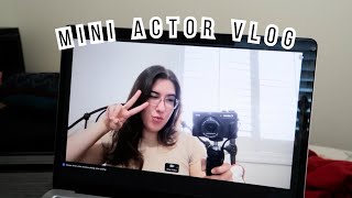 mini actor vlog  audition with me  realistic acting diaries 012 [upl. by Oirevlis]