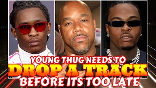 WACK 100 CLAIMS GUNNA IS SURPASSING YOUNG THUG IN RELEVANCE  URGES THUG TO RELEASE NEW MUSIC SOON [upl. by Aniretac597]