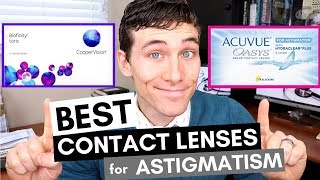 Best Contact Lenses for Astigmatism  Toric Contacts Review [upl. by Attenyw]