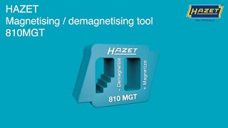 HAZET Magnetising  demagnetising tool 810MGT [upl. by Arem]