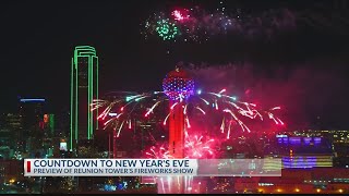 Lone Star NYE Live will light up Reunion Tower with fireworks [upl. by Raynard82]