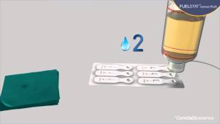 FUELSTAT resinae PLUS Aviation fuel test instructional animation Conidia Bioscience Ltd [upl. by Eyahc]