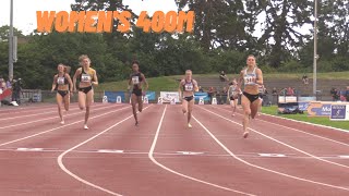 Morton Games 2022  Womens 400m [upl. by Lucia980]