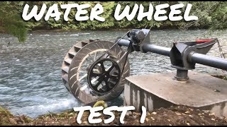 Innovative Poncelet Water Wheel 2017 [upl. by Mccormac403]