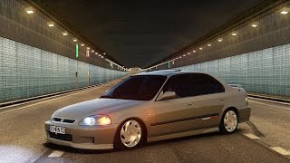 Dark Mercer  Asetto Corsa  Honda Civic 16 VTİ [upl. by Philippe467]