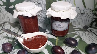 Powidła śliwkowe bez cukru Plum jam without sugar [upl. by Dnalyag]