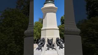 El Ángel Caído Obra de Ricardo Bellver Pedestal Francisco Jareño pedestal [upl. by Niram]