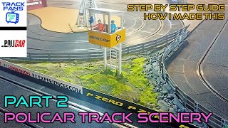 Slot Track Scenery build  What will it look like slotcar scalextric modelbuilding [upl. by Wightman]