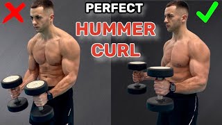 Dumbbell Hammer Curls Tutorial  CORRECT TECHNIQUE [upl. by Lavicrep37]