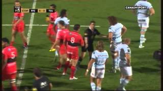 Grosse BAGARRE GENERALE entre le RCT et le Racing Métro 2014 [upl. by Ayrad577]