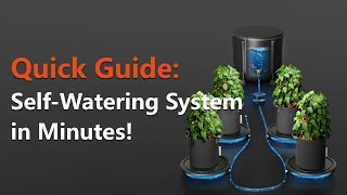 How to Set Up Your SelfWatering System  Spider Farmer  For Use In Indoor Grow Tents Greenhouses [upl. by Hazen]