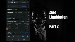 Zero liquidation price strategy on cryptotrading mexc part 2 [upl. by Htnnek]