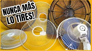 5 IDEAS INCREÍBLES DE RECICLAJE CON REJILLAS DE VENTILADOR VIEJO  SHOW DE MANUALIDADES [upl. by Atinad]