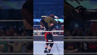 wwe2k24 Brock Lesnar vs OMOS F5 [upl. by Eizdnil]