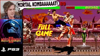 Mortal Kombat 2 PS3 Full Playthrough as Johnny Cage with Tips amp Tricks 1080p [upl. by Dittman901]