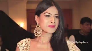 Nia Sharma walks the ramp at Be With Beti event [upl. by Eilama509]