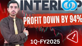 INTERLOOP Profit Down by 94 in 1QFY2025  Be aware about Interloop [upl. by Susie]