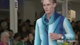 HOMME PLISSÉ ISSEY MIYAKE  SS15 Collection Show  4k Ultra HD [upl. by Annovad]