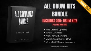 ALL DRUM KITS BUNDLE 200 DRUM KITS [upl. by Skipp]