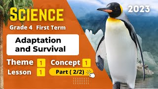 Grade 4  Science  Unit 1  Concept 1  Lesson 1  Part 22  Adaptation and Survival [upl. by Nima]