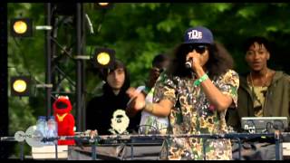 Ab Soul  Terrorist Threats Live Op Appelsap 2012 [upl. by Eltsirc241]