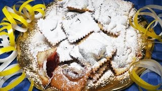 Chiacchiere ripiene alla Nutella e marmellata [upl. by Mela]