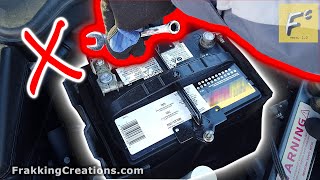 How to change a Car battery Safely  Which wire to disconnect first Plus dont lose memory settings [upl. by Atilegna963]